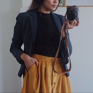 J.Crew Schoolboy Blazer in Indigo Dot